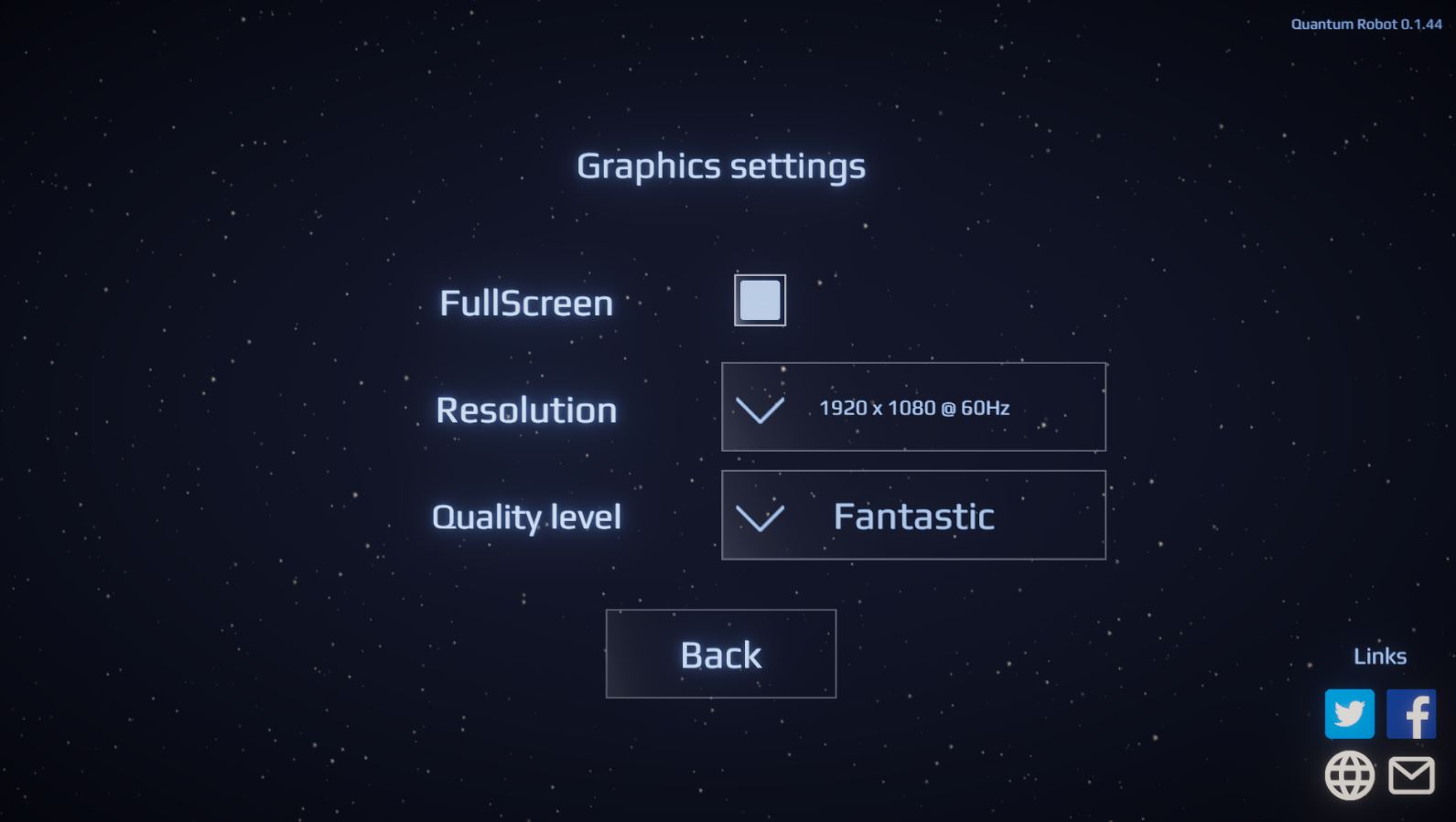 graphics menu
