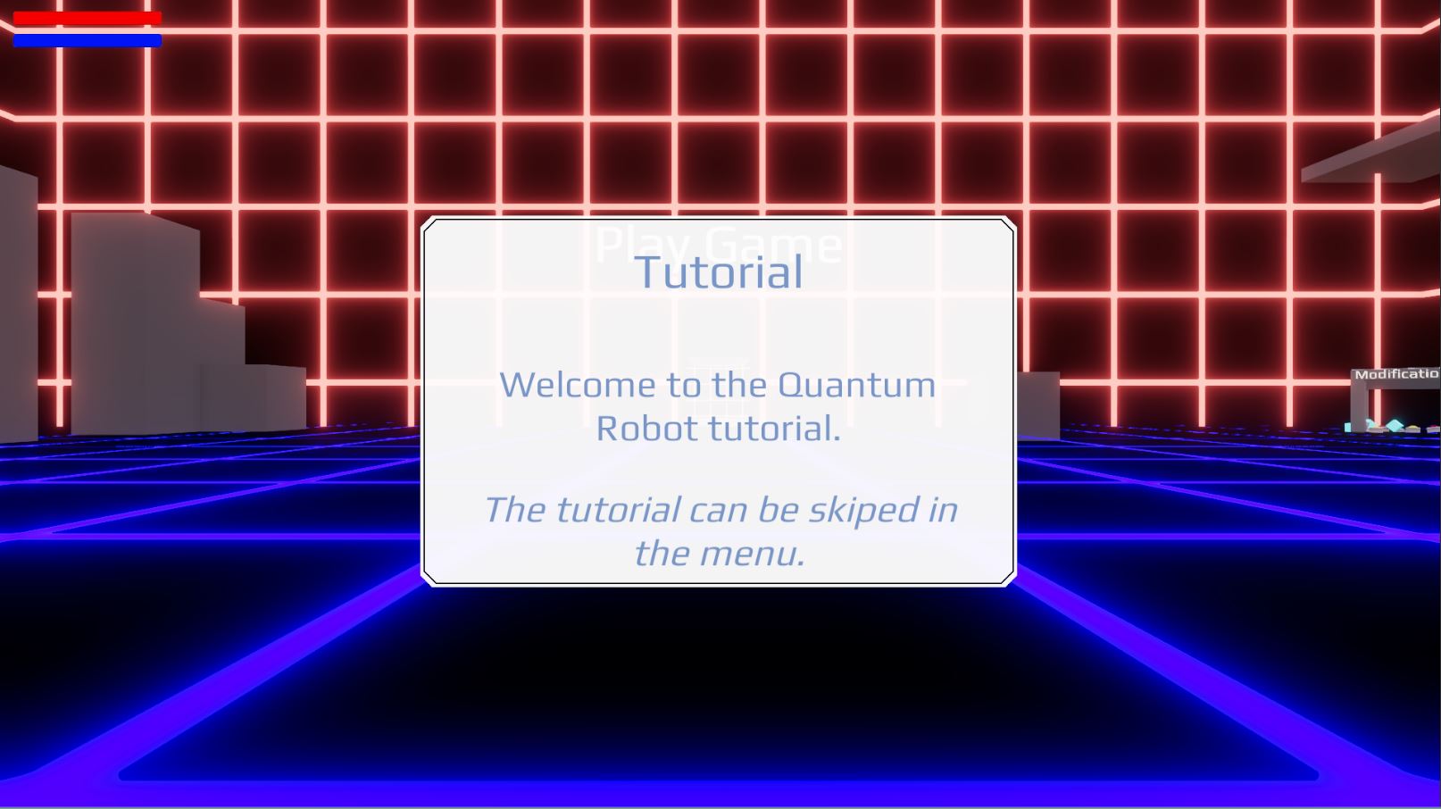 start tutorial